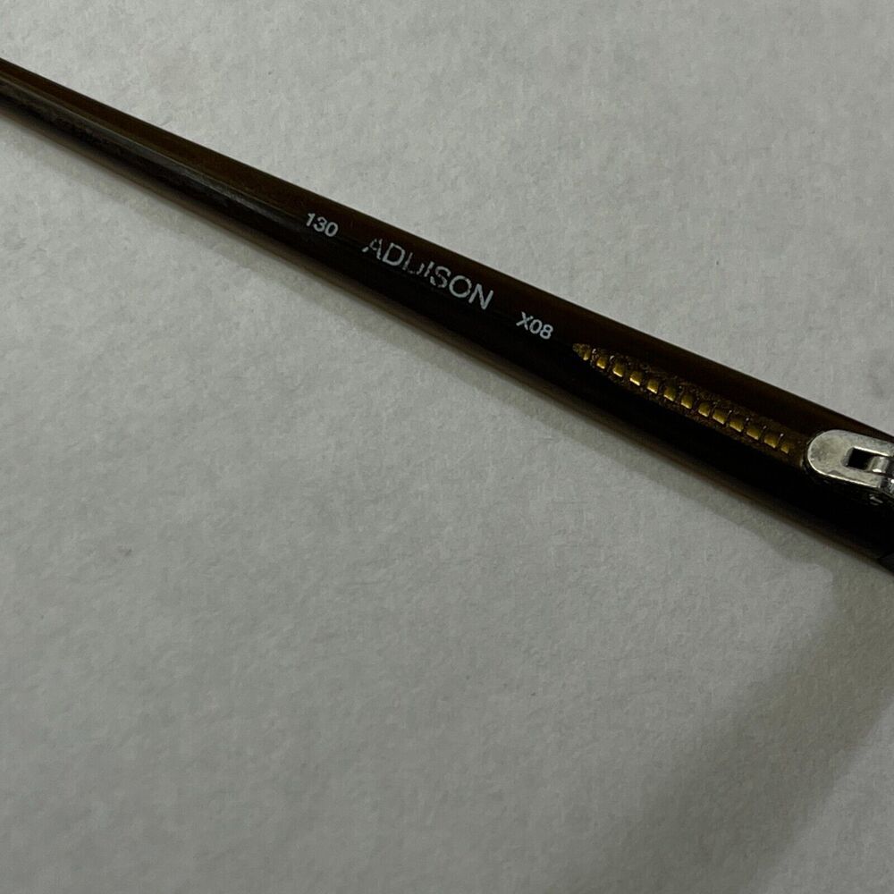 Kate Spade Eyeglasses Frames Only Addison X08 130 Brown Flawed - Picture 2 of 13